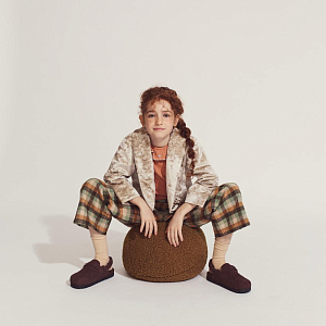 Брюки широкие Gingersnaps "Rhoda", крупная клетка